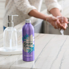 Grove Co. fragancia natural de lavanda y tomillo para lavado agradable.