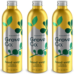 Grove Co. Jabón líquido hidratante limón y eucalipto para manos suaves