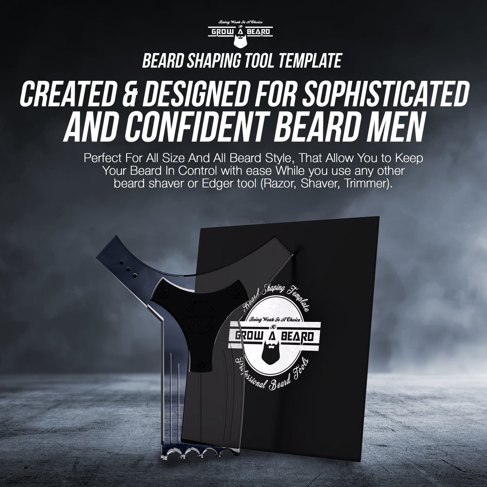 GROW ALPHA BEARD gift-ready grooming set for men