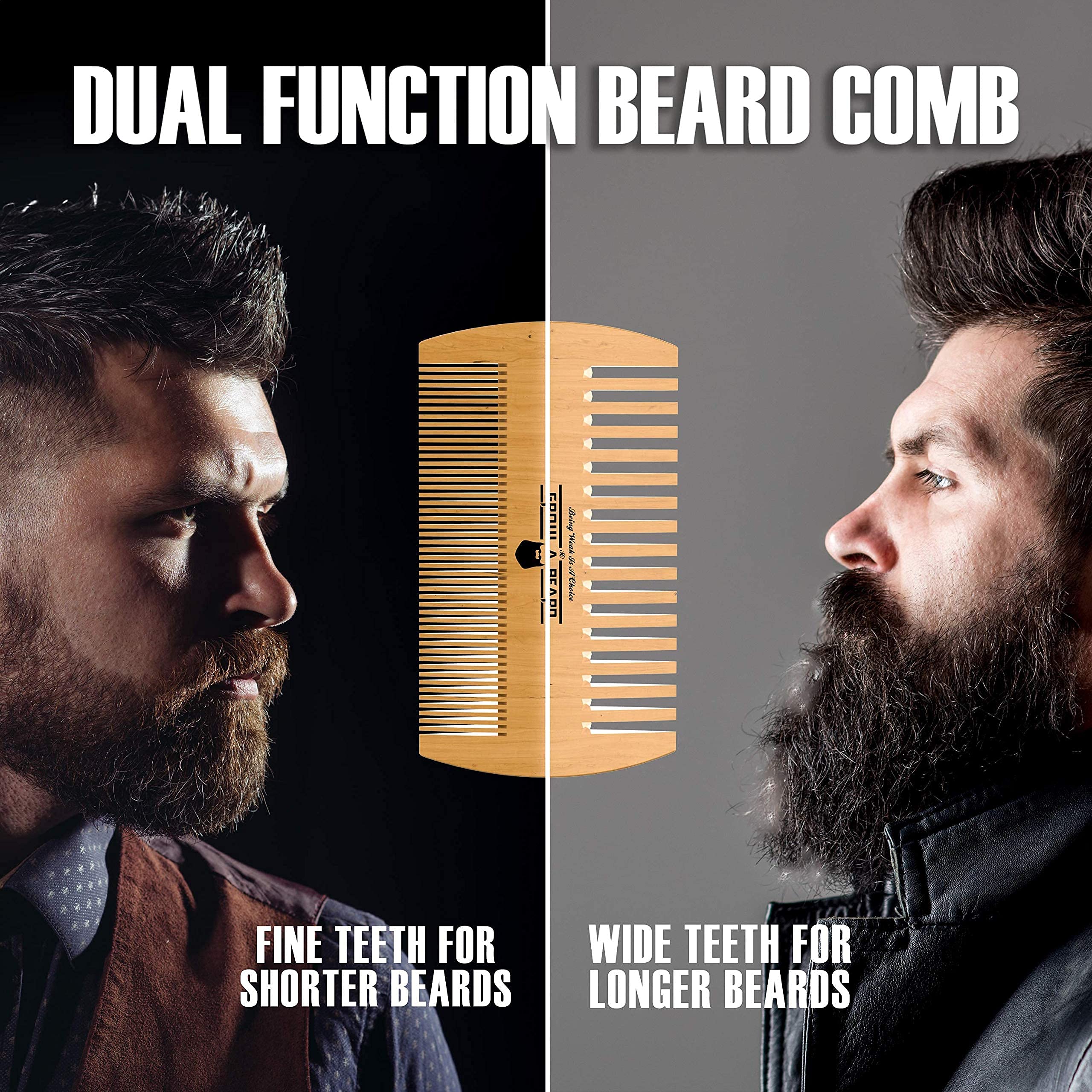 Grow Alpha Beard stainless steel scissors offer precise mustache trimming