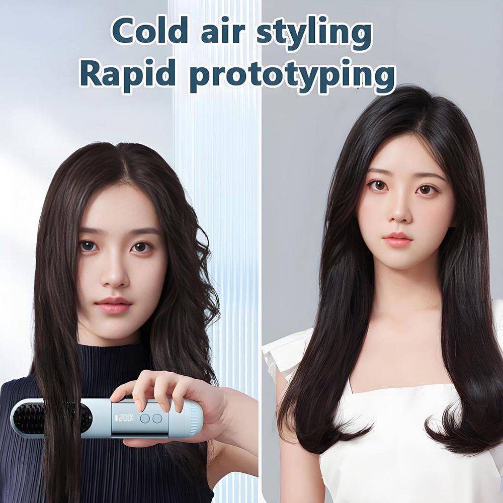 Growalleter Go Brush Pro cool air function to set style