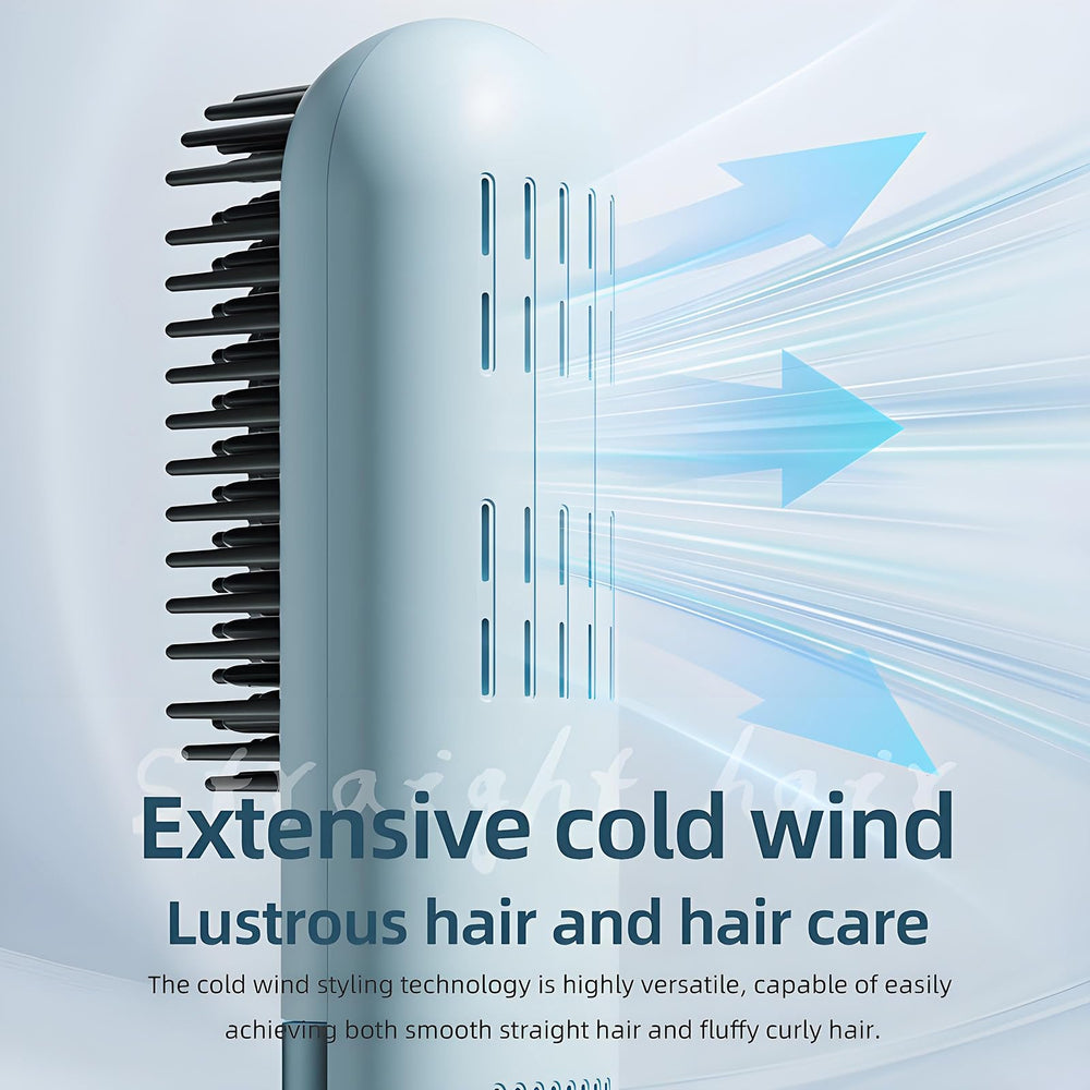 Growalleter Go Brush Pro negative ions for shine and manage frizz