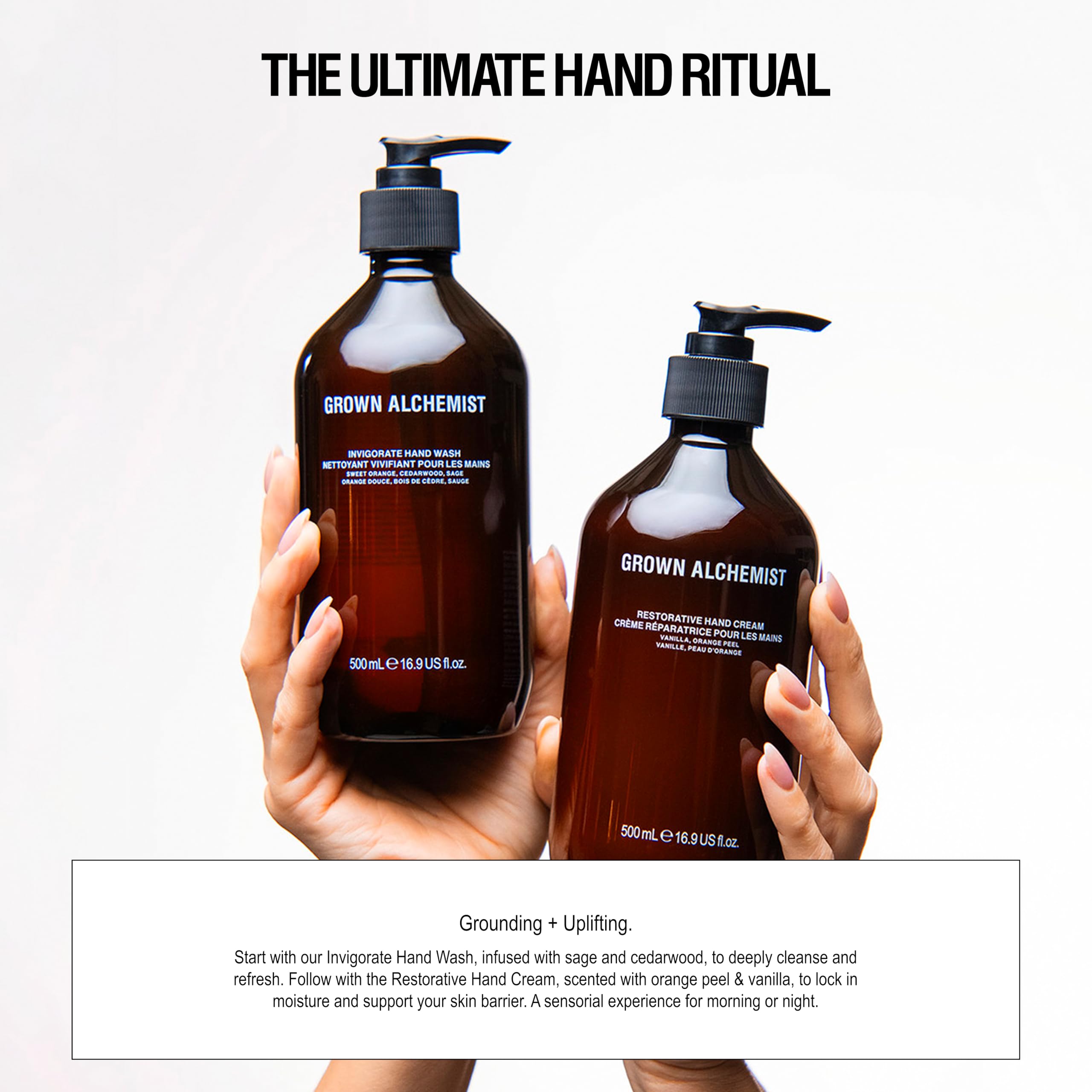 Refillable packaging of Invigorate Hand Wash supports sustainable care