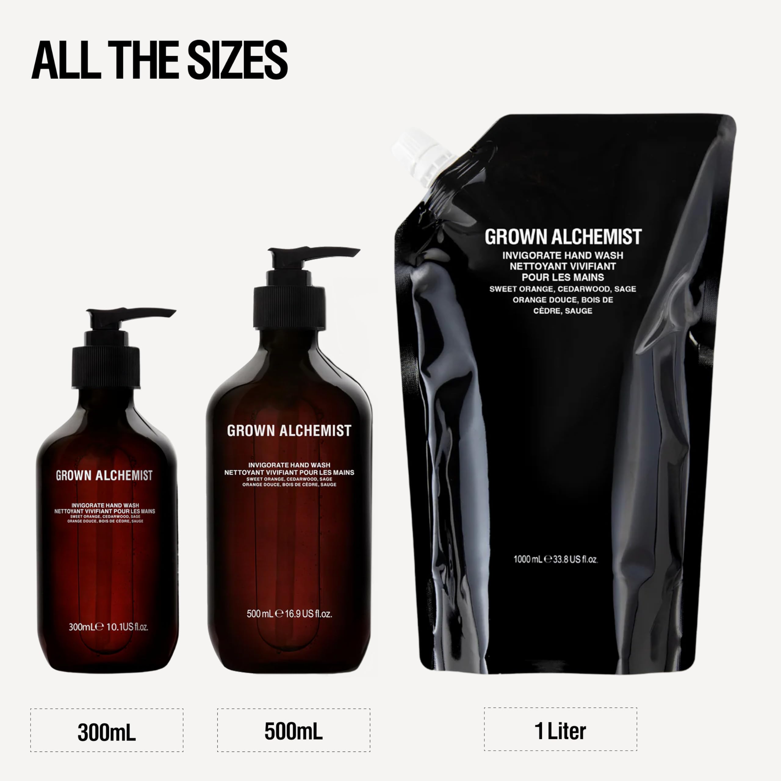 Vegan, cruelty-free Invigorate Hand Wash fits eco-conscious routines.