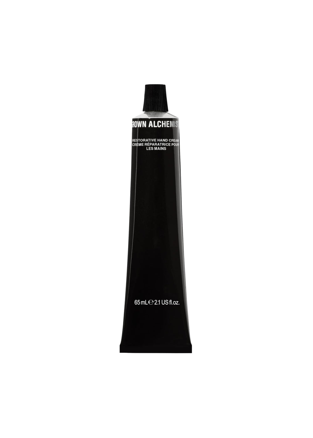 Grown Alchemist Restorative Hand Cream with vanilla orange peel for daily hydration.