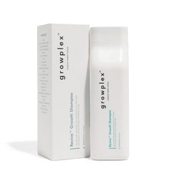 Growplex Revive bottle on shelf signaling daily scalp refreshment.