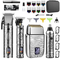 GSKY professional hair clippers front-angle view for precise at-home haircuts.