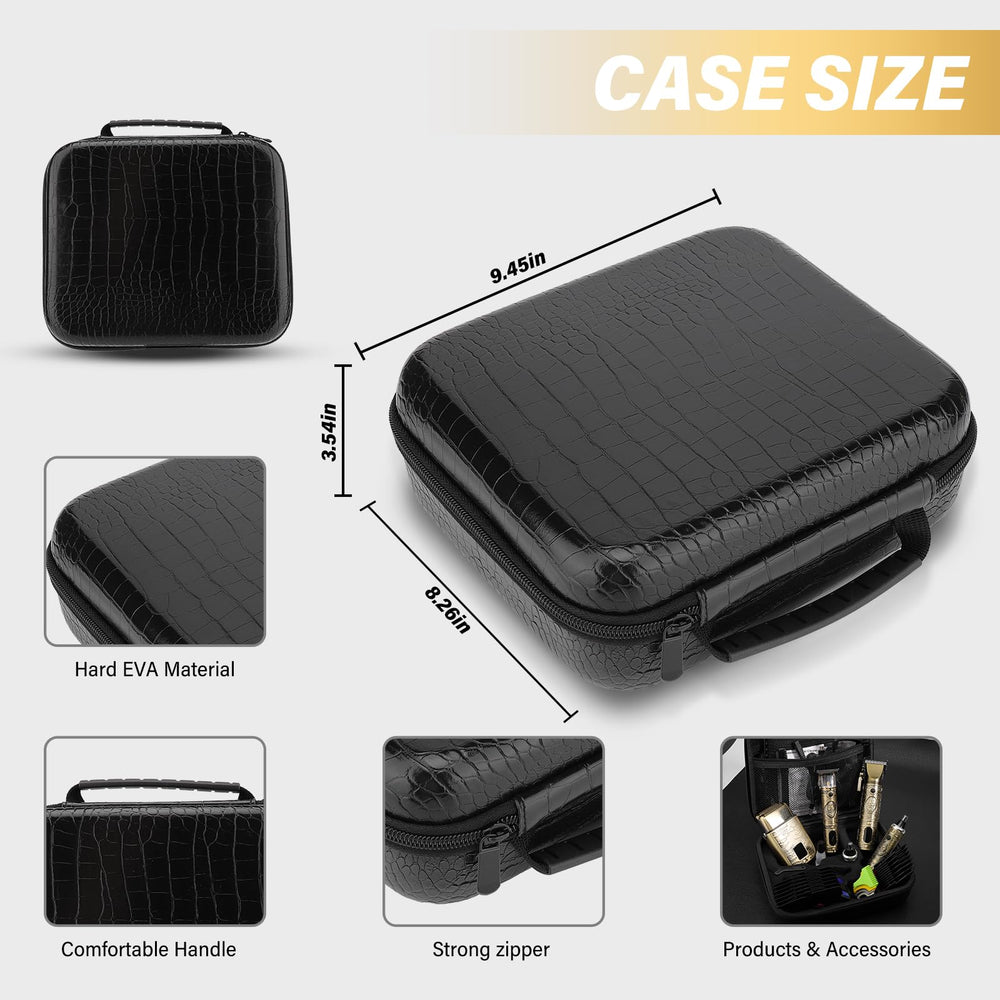 GSKY EVA storage bag keeps your grooming kit organized while traveling.