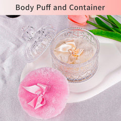 Gsteng dusting powder container open for quick, mess-free access