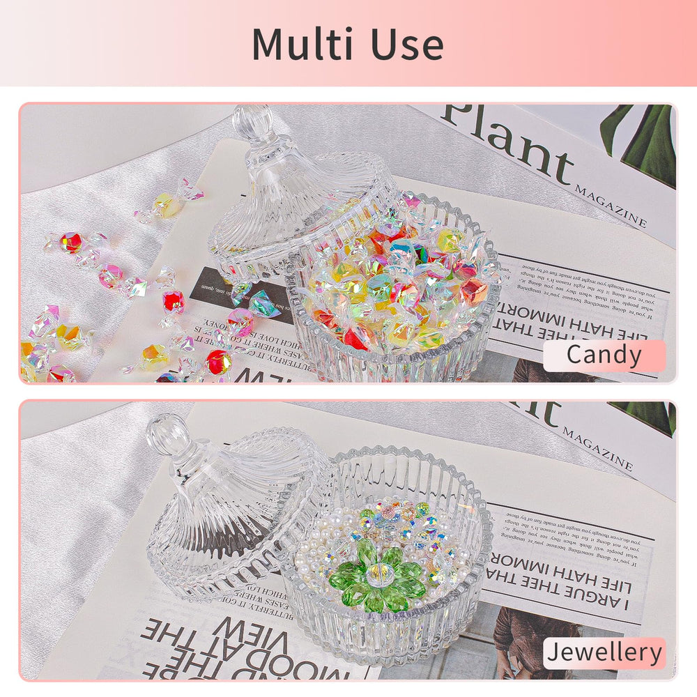 Gsteng reusable dusting powder container suitable for loose or body powders.
