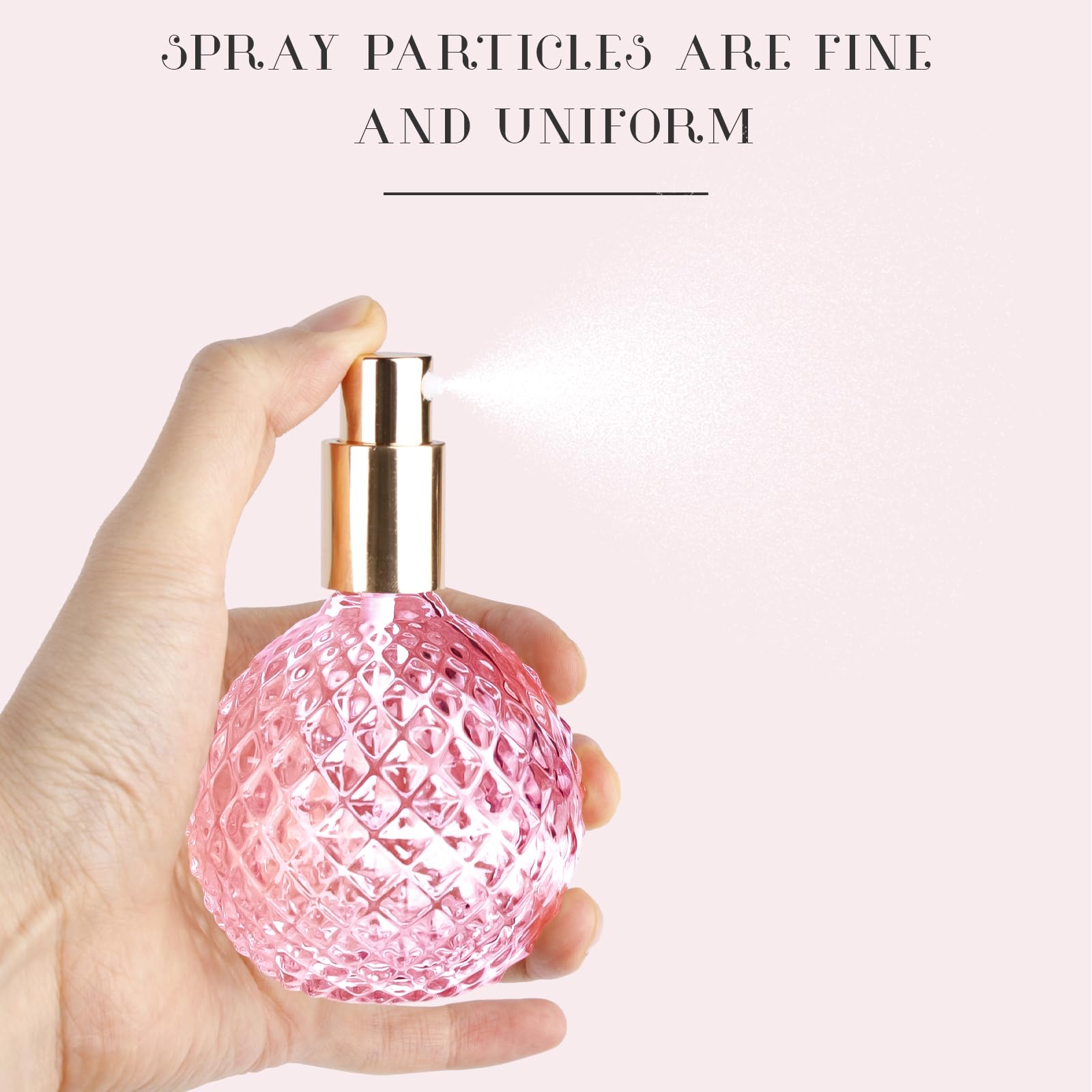 Gsteng fine mist atomizer delivers smooth, precise fragrance with every spray