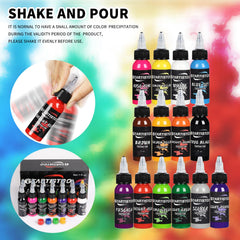 Paleta de colores vibrantes de GTARTISTOO para resultados llamativos.