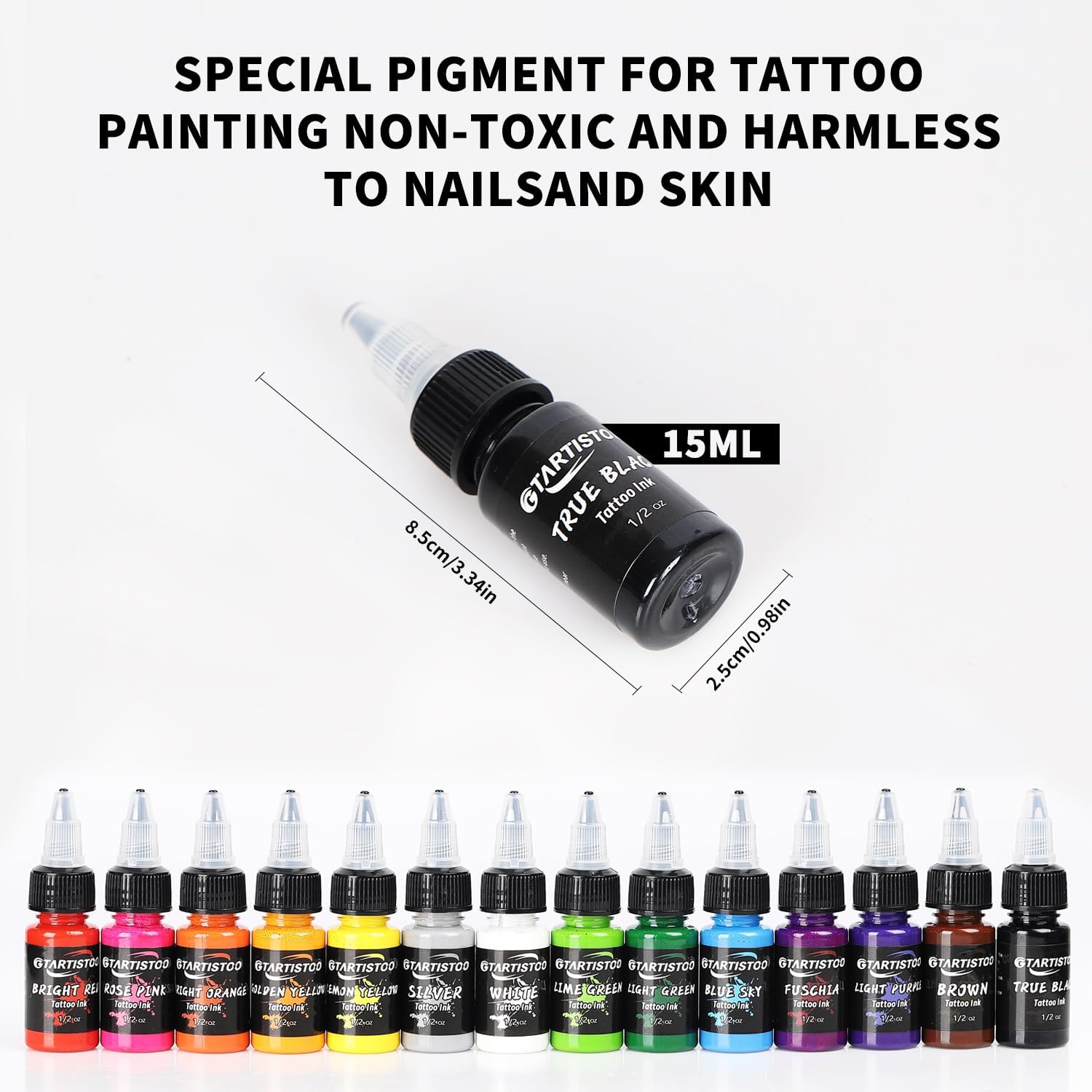 Gradaciones suaves GTARTISTOO para degradados uniformes en tatuajes.