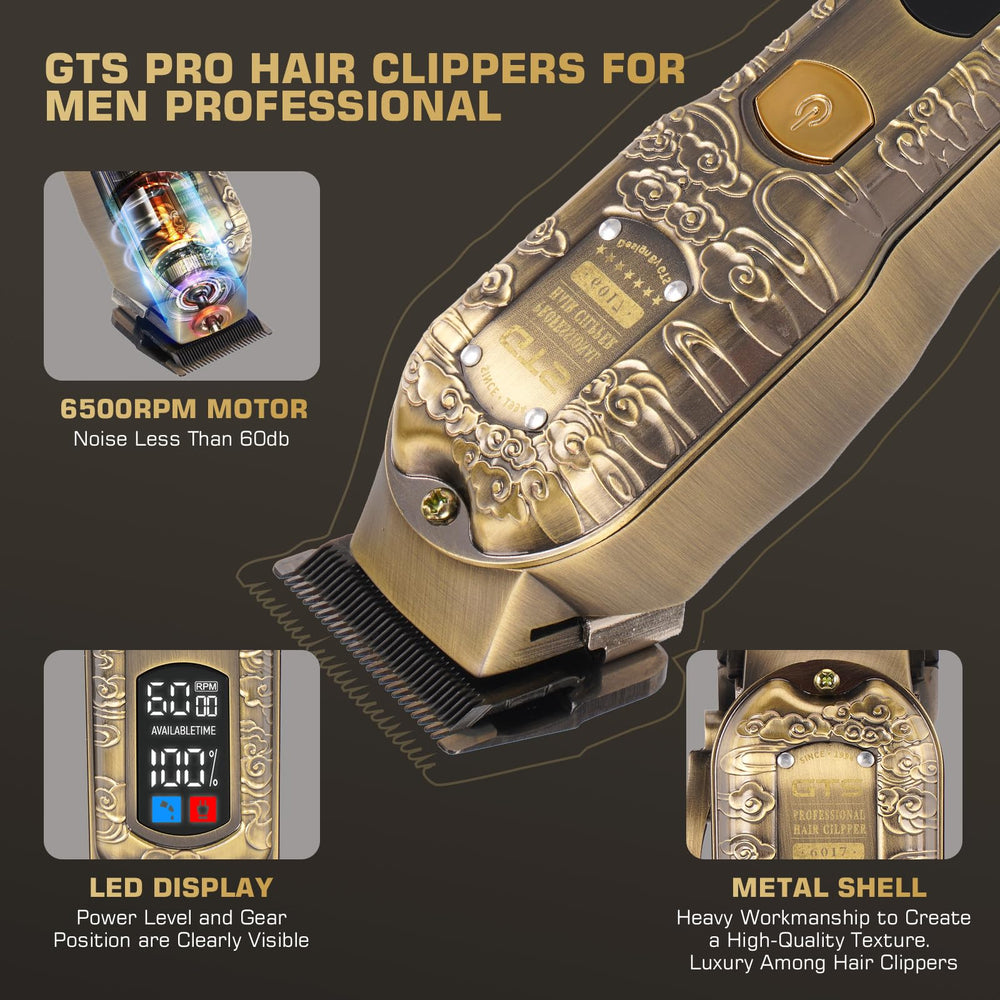 GTS PRO metal embossed body design conveys premium durability