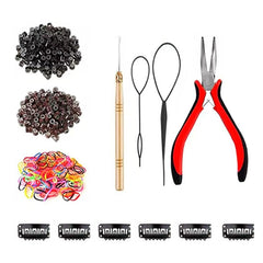 GTTUKK Hair Tinsel Kit features easy clips for quick, tool free attachment