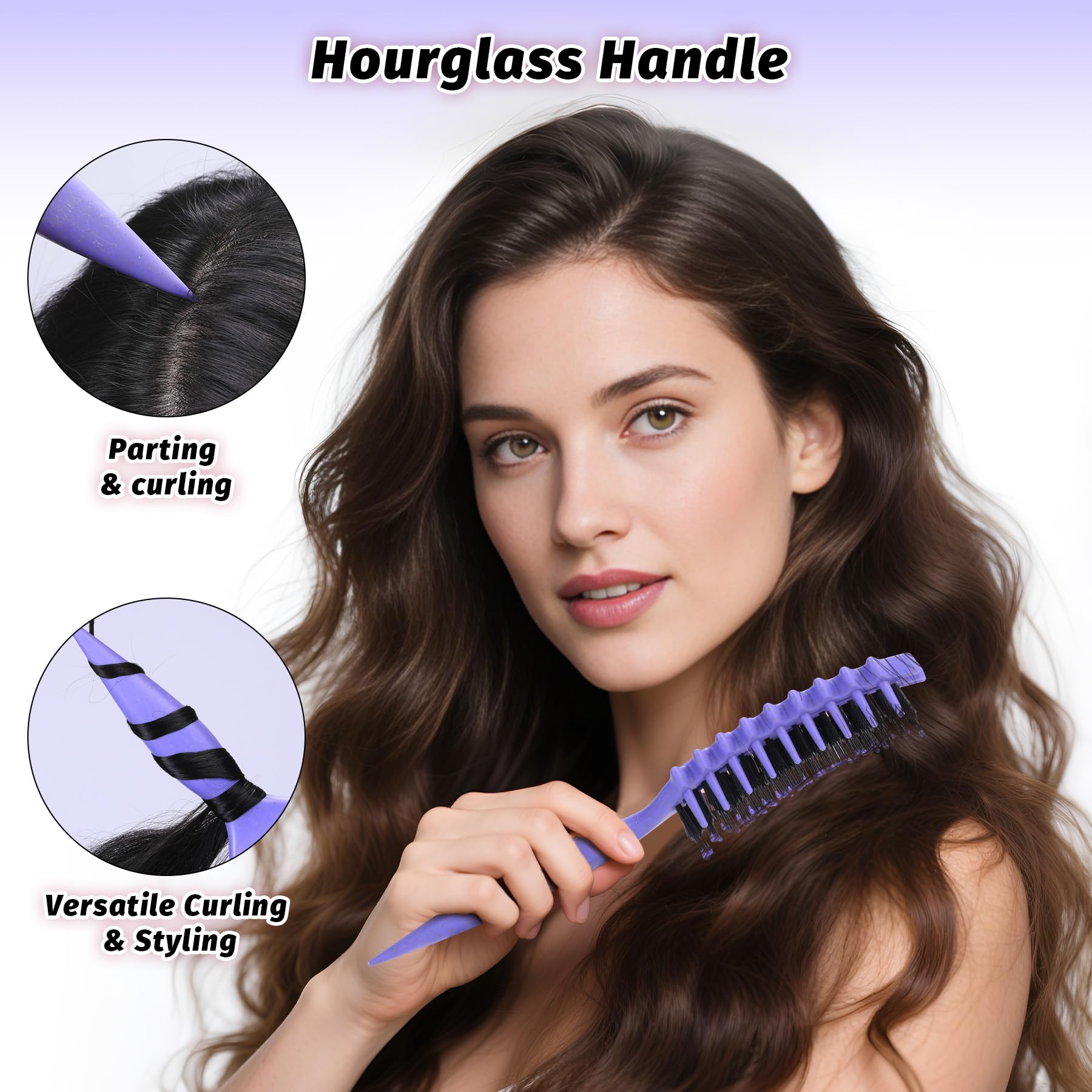 GTWRMXT boar-bristles durable brush delivers smooth glide and long-lasting performance.