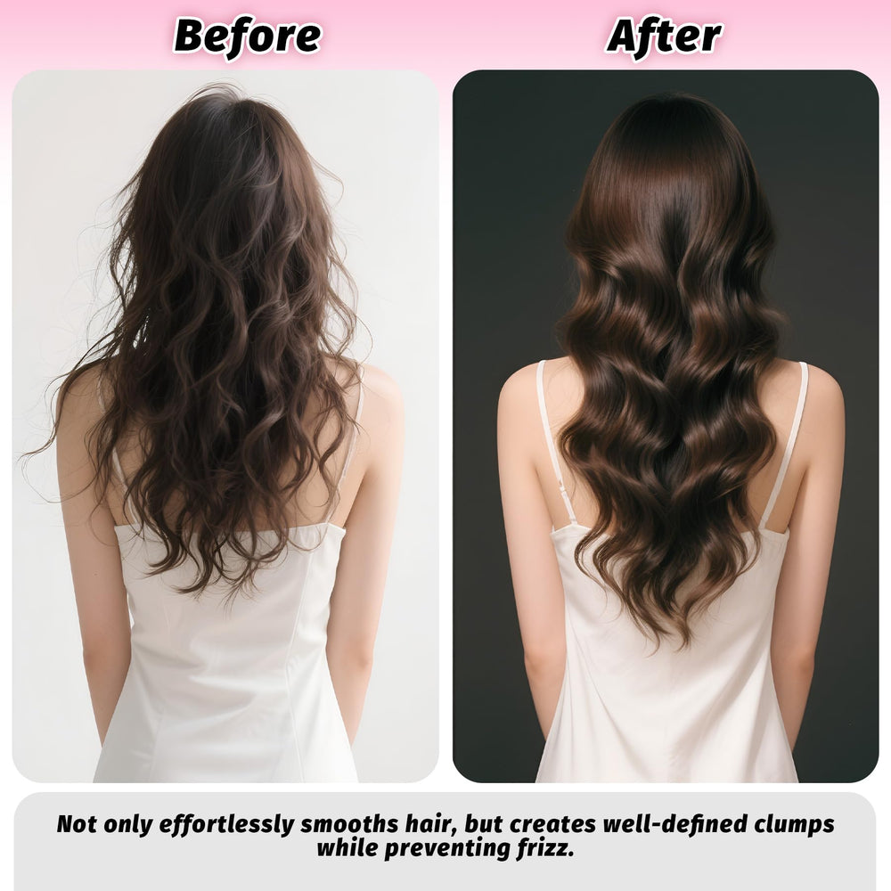 GTWRMXT Curly Hair Brush Pink vented design speeds drying and airflow