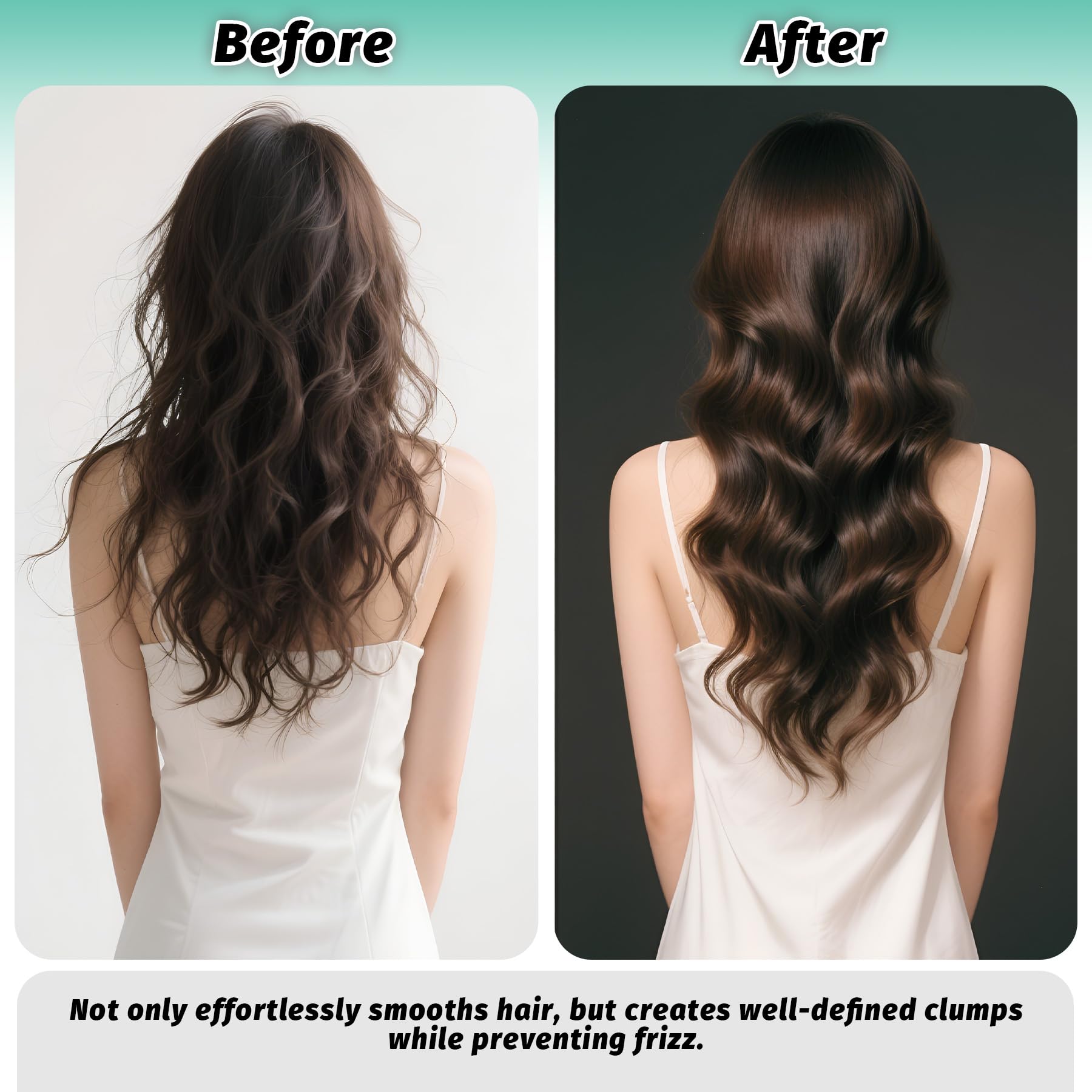 GTWRMXT premium wild boar bristles ensure long-lasting curl grooming