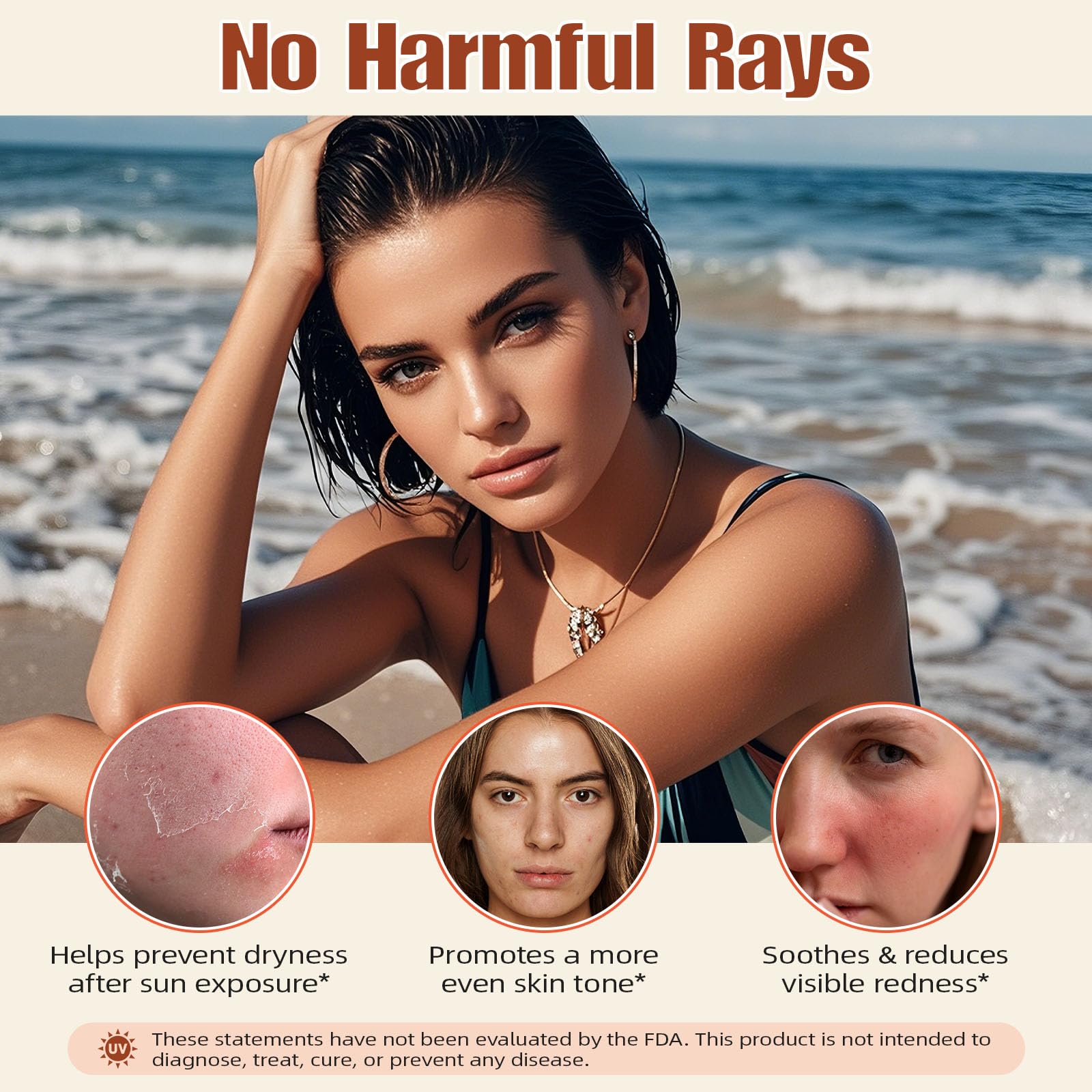 GTZSXNP bronceado natural de larga duración con uso diario