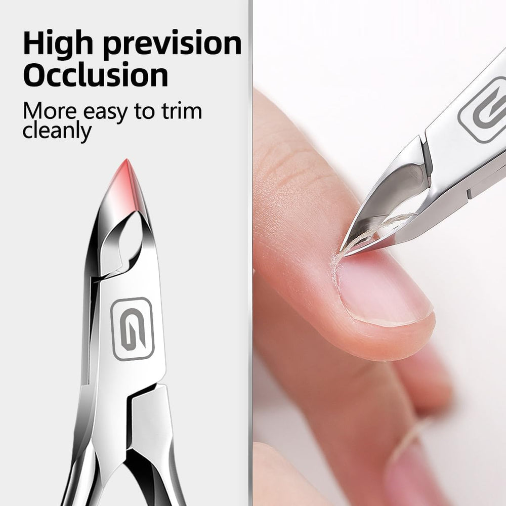 Gubonwer cuticle trimmer ergonomic handle design for comfortable use