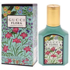 Gift-ready Gucci Flora Gorgeous Jasmine box packaging.