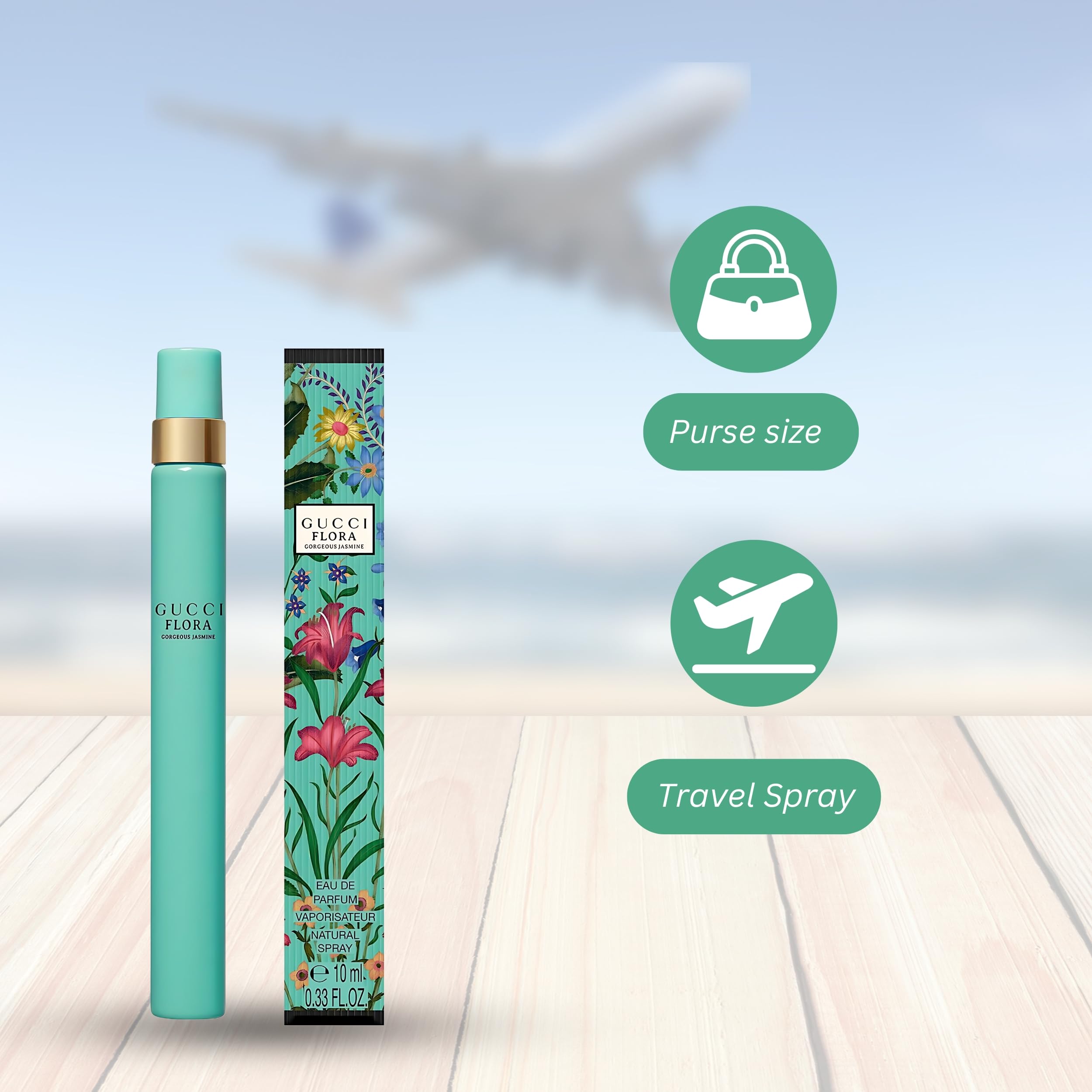 Gucci Flora Gorgeous Jasmine lifestyle shot for everyday wear