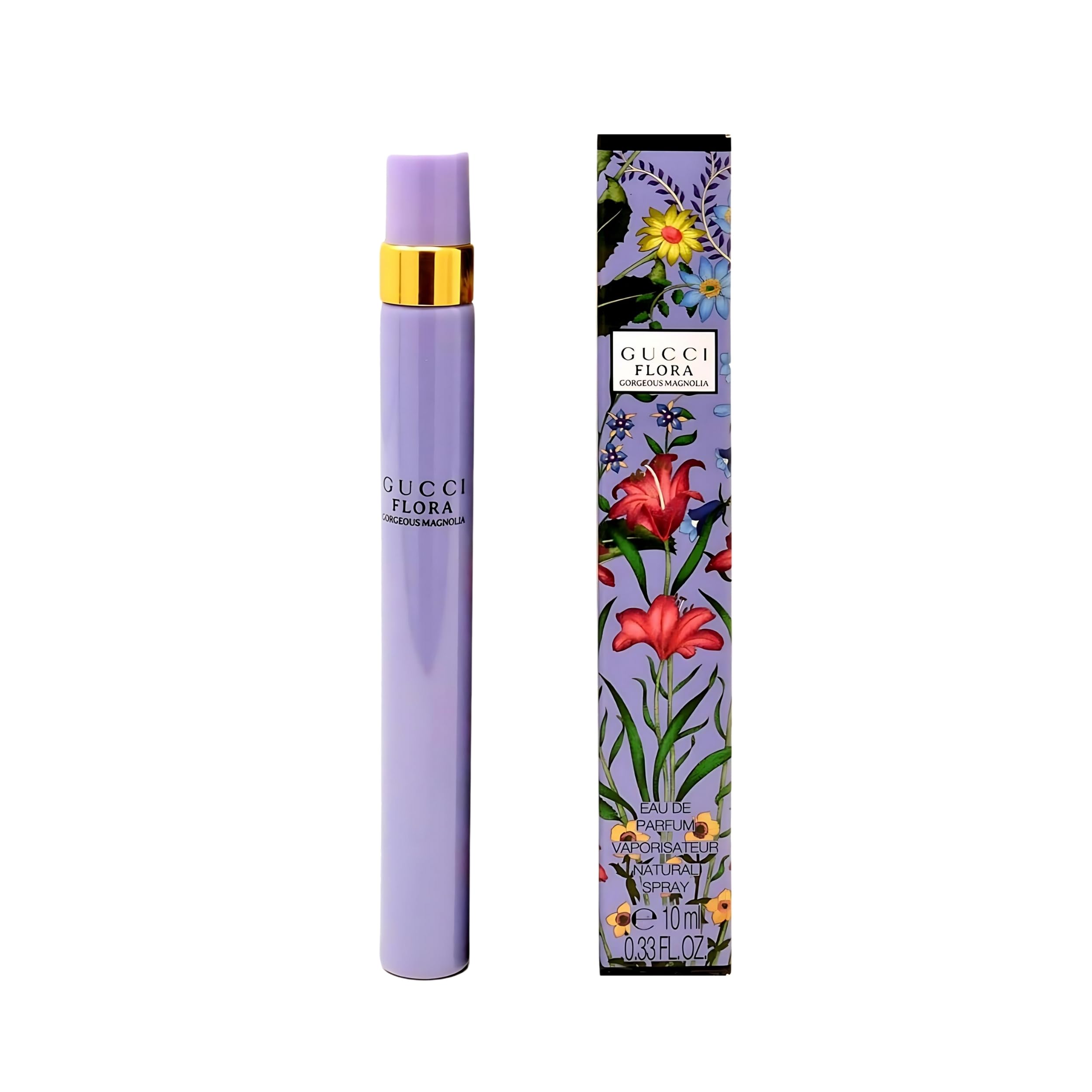 Gucci Flora Gorgeous Magnolia bottle front view for daily wear and elegance.