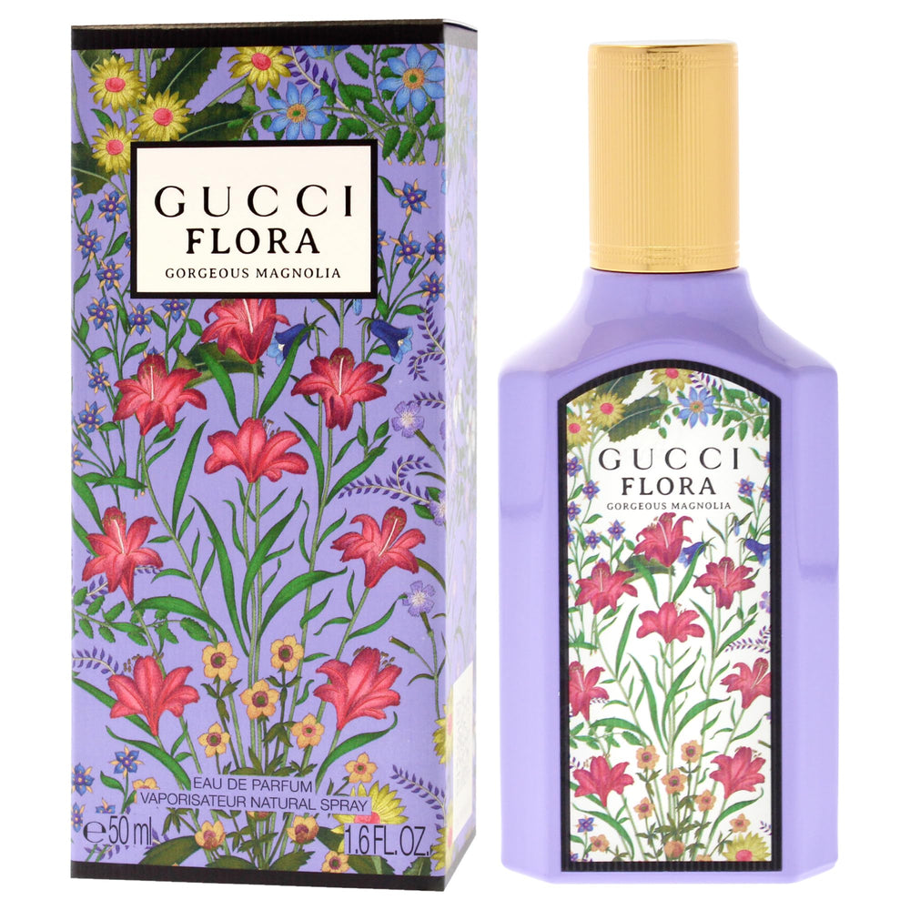 Gucci Flora Gorgeous Magnolia juice view shows a light, luminous color.