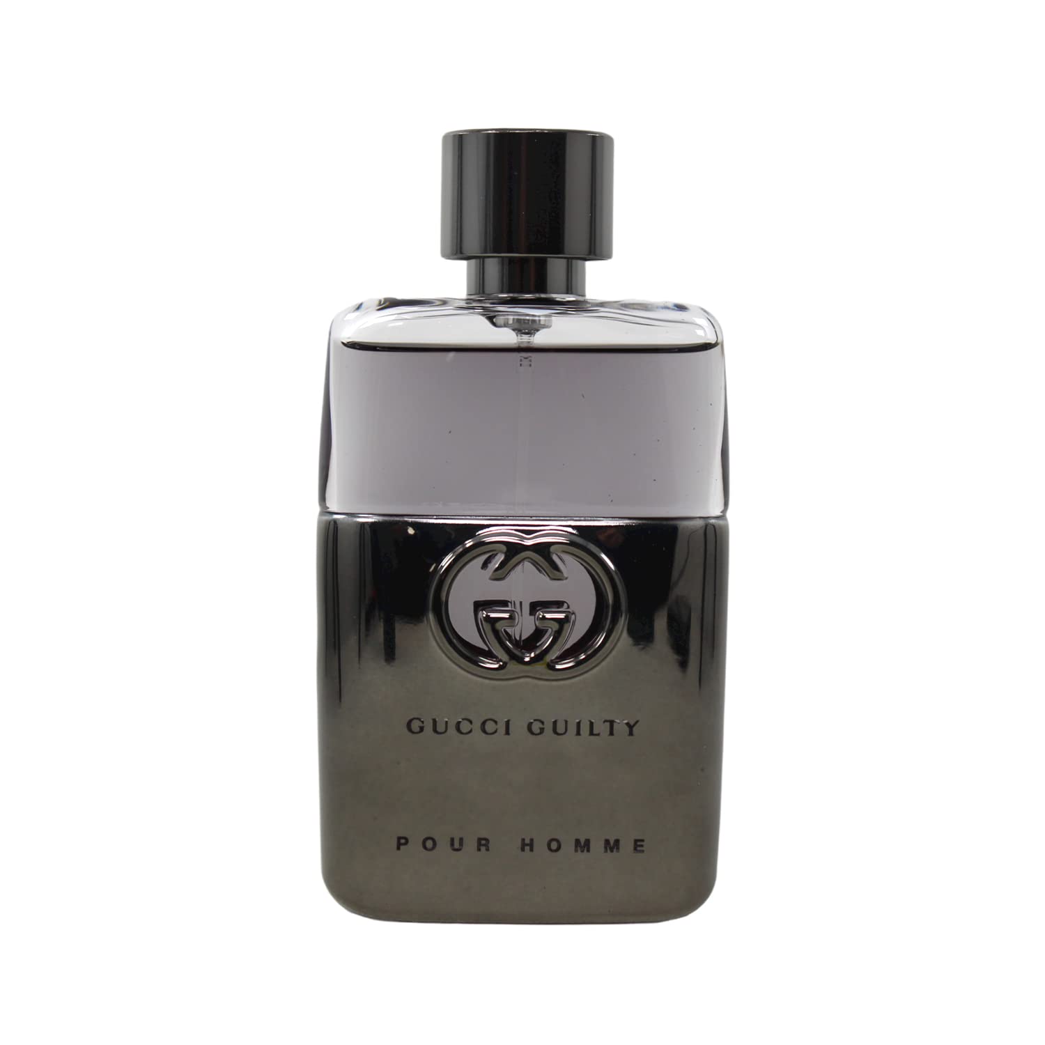 Gucci Guilty spray bottle, easy application for day-to-night confidence.