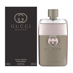 Gucci Guilty for Men EDT bottle front view, ideal for daily wear
