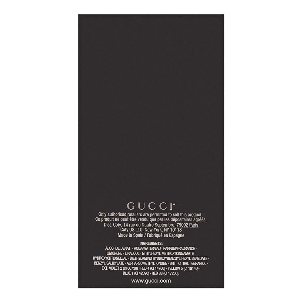 Gucci Guilty for Men EDT packaging, premium presentation for gifting