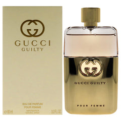 Gucci Guilty Pour Femme bottle front view for daily wear