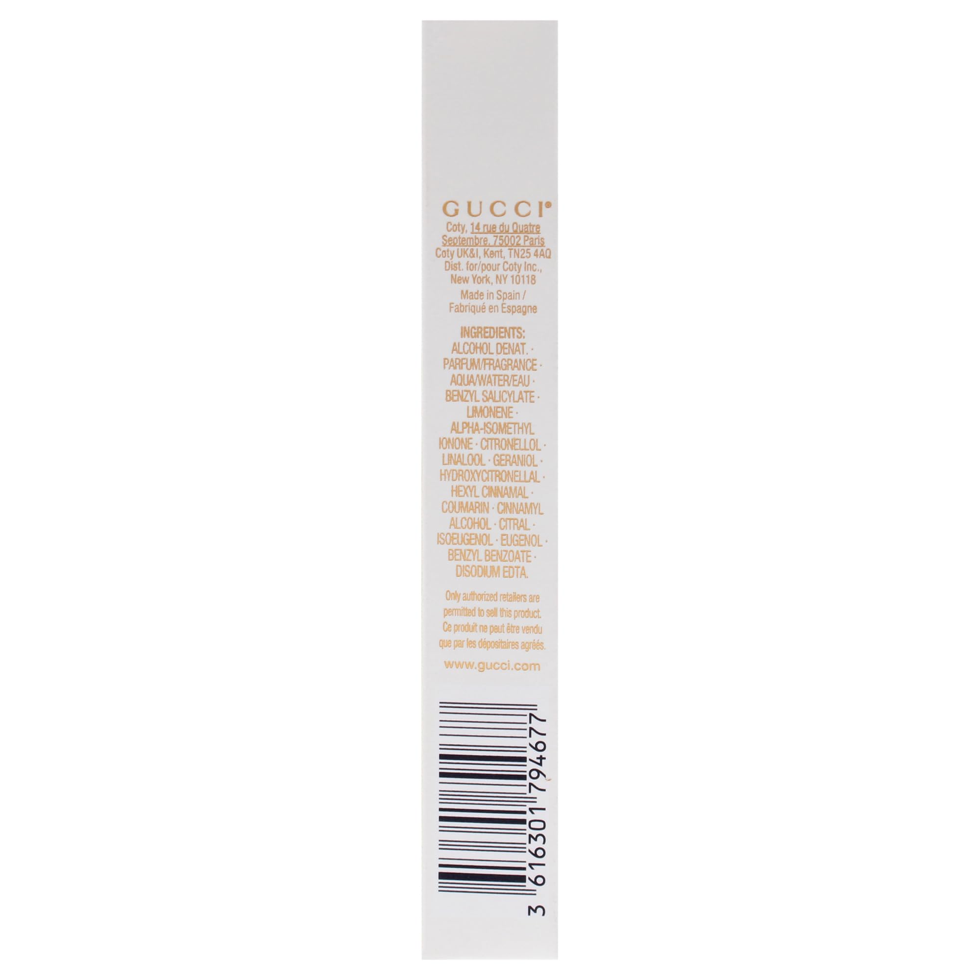 Gucci Guilty Pour Femme Intense velvet box for gifting or storage