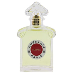Guerlain Samsara bottle front, elegant presentation for refined evenings and special occasions.