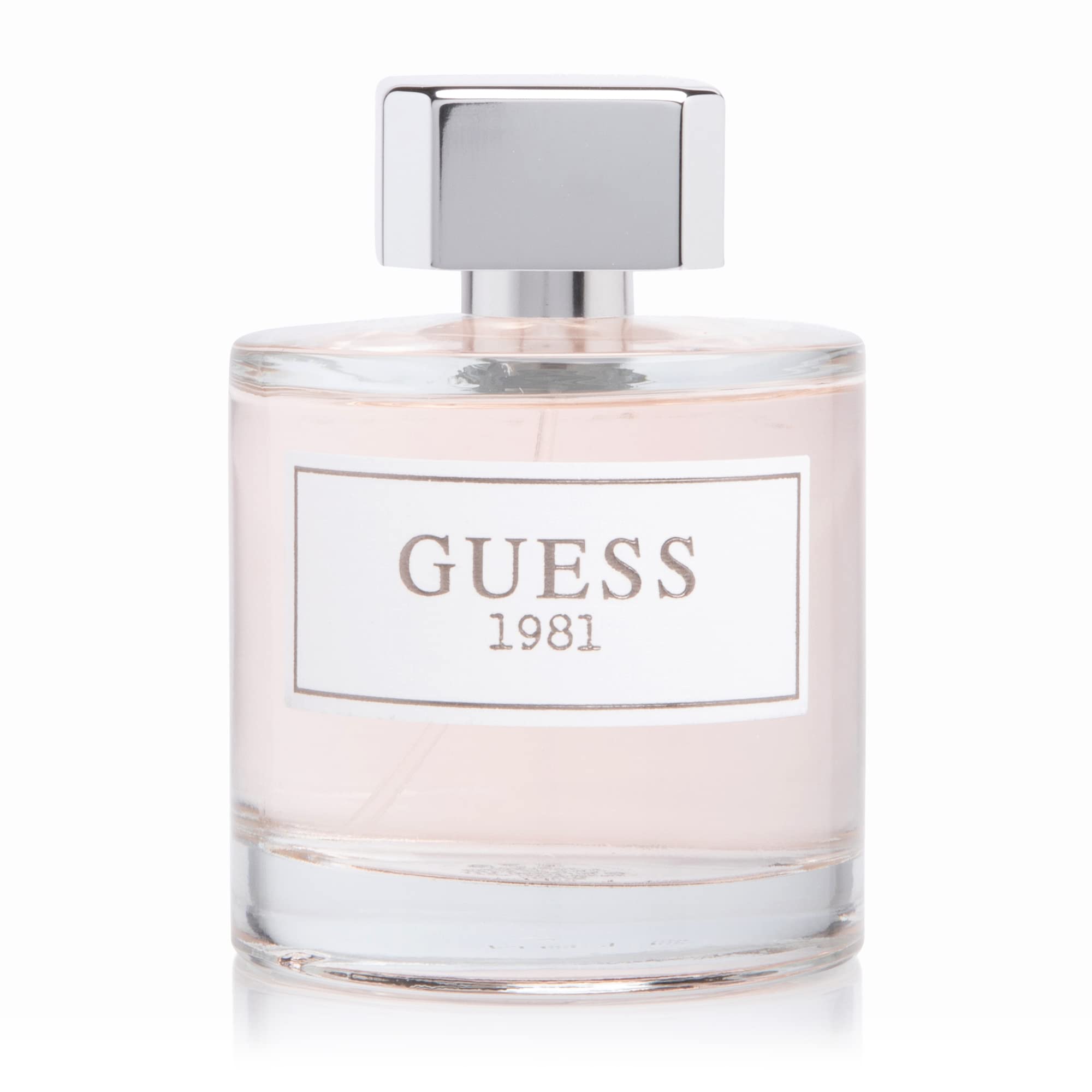 GUESS 1981 EDT packaging front, ready for gifting.