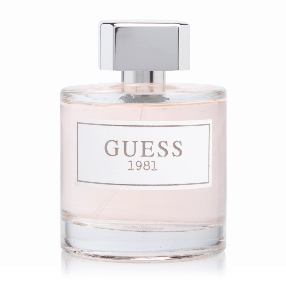 GUESS 1981 EDT packaging front, ready for gifting.