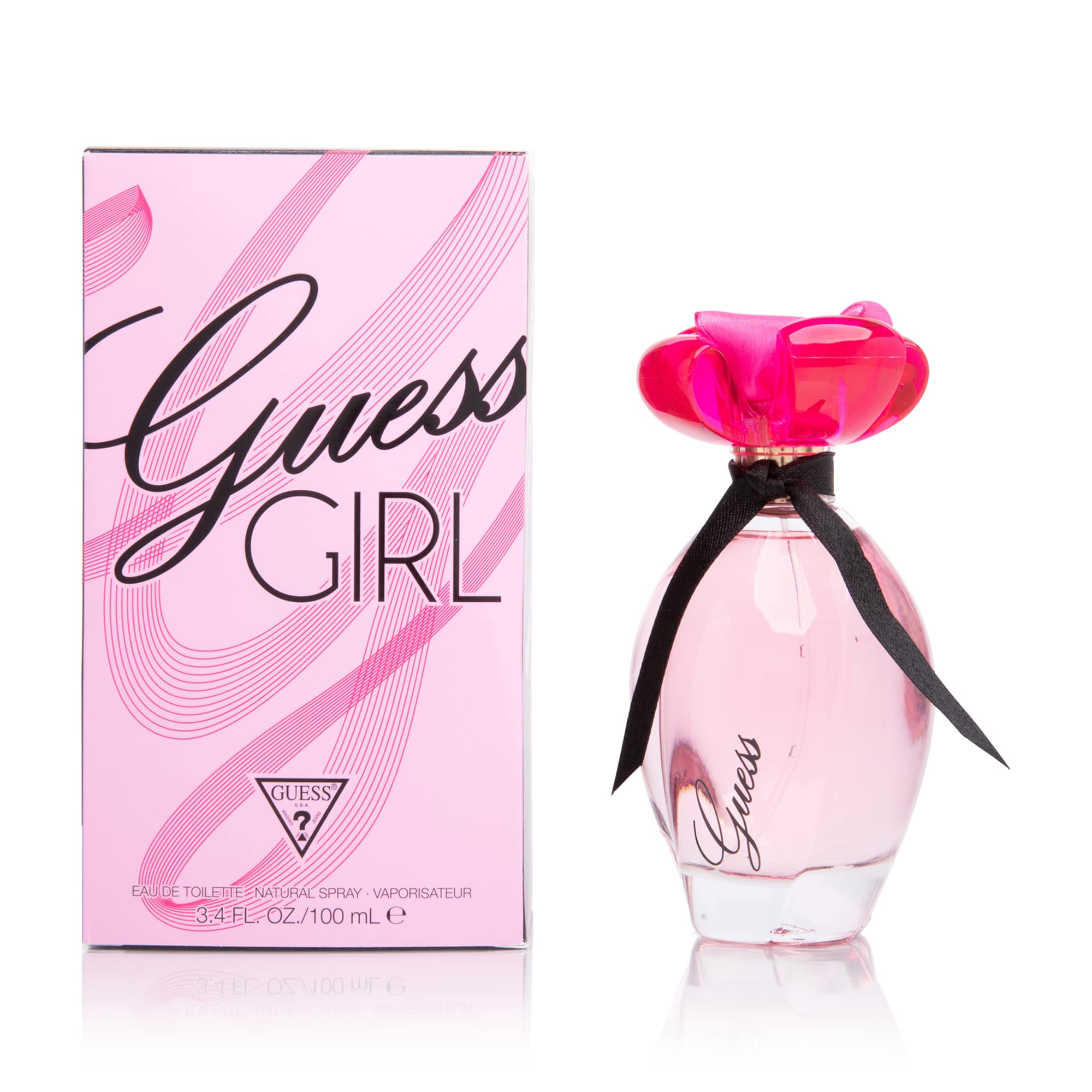 GUESS Girl Eau de Toilette bottle front showing bold romantic scent