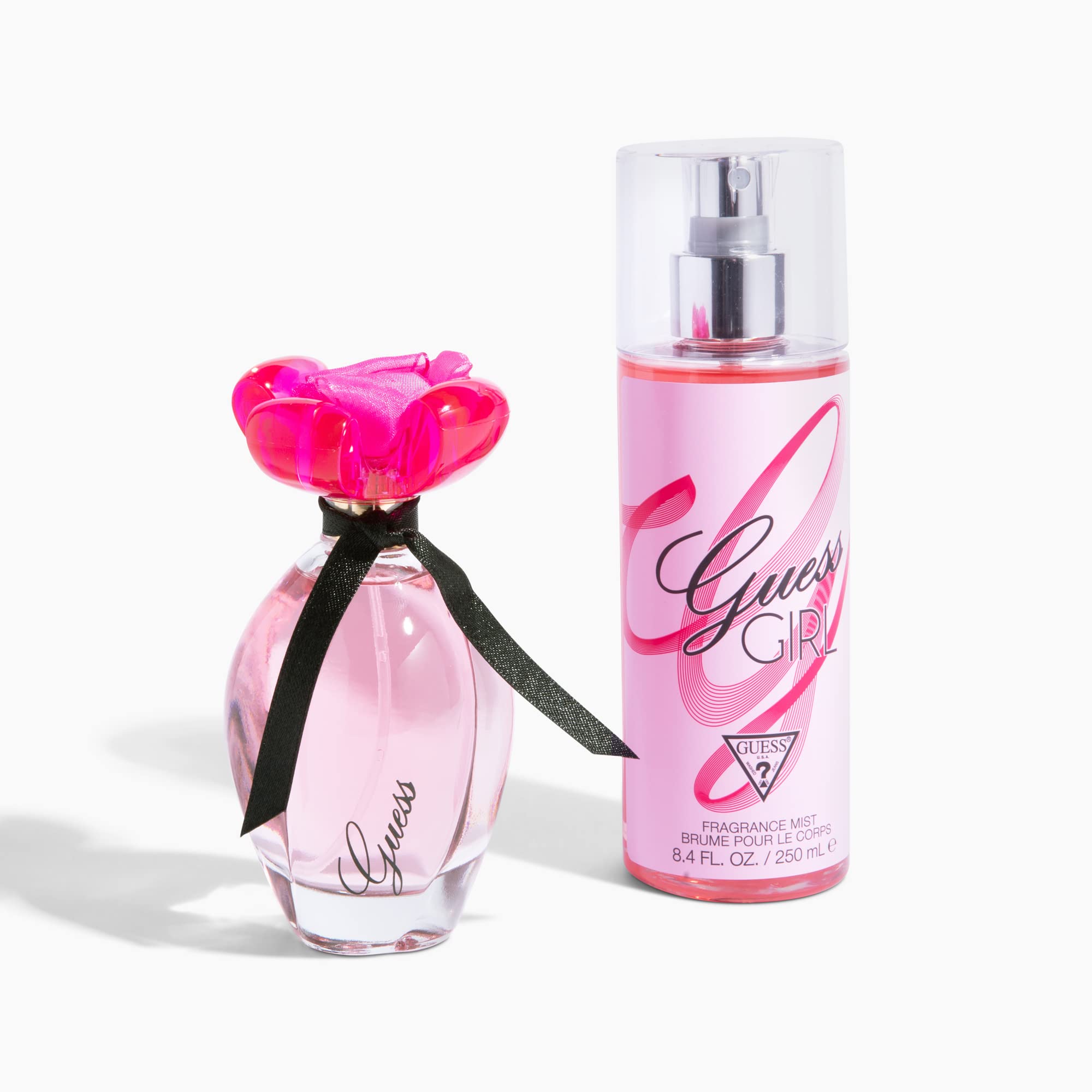 GUESS Girl EDT close-up label with brand and premium look