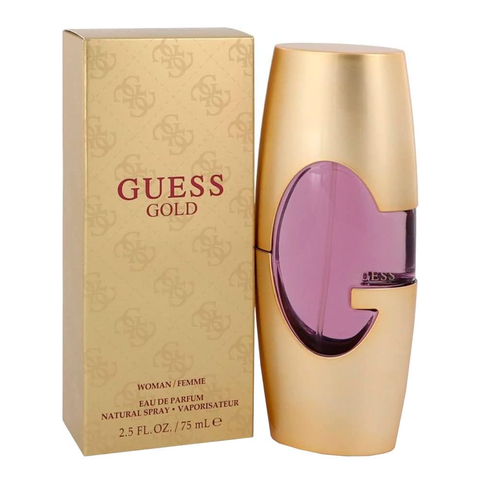 GUESS Gold for Women EDP travel sleeve, ideal for on-the-go refreshment