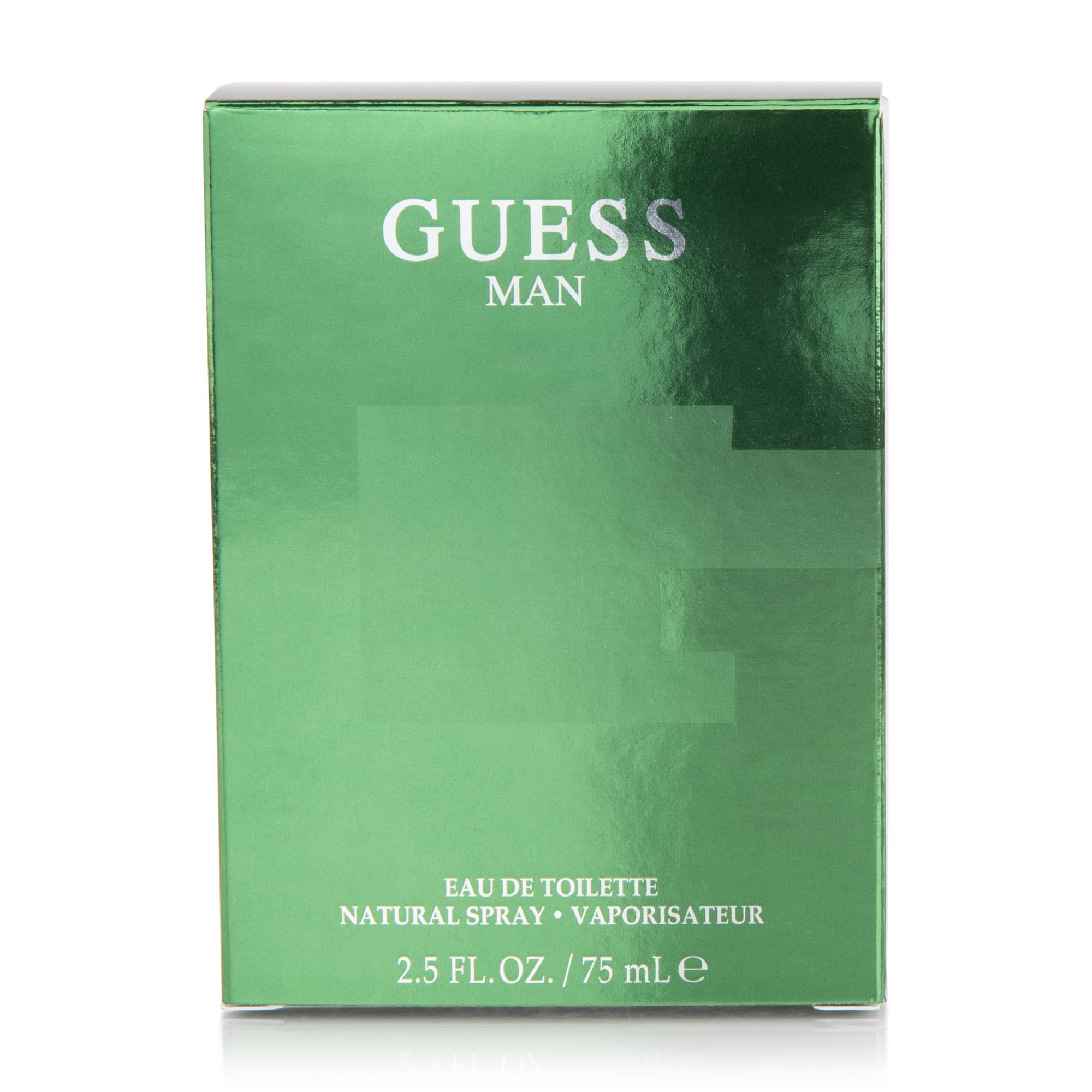 GUESS Man neutral background shot highlights silhouette and form.