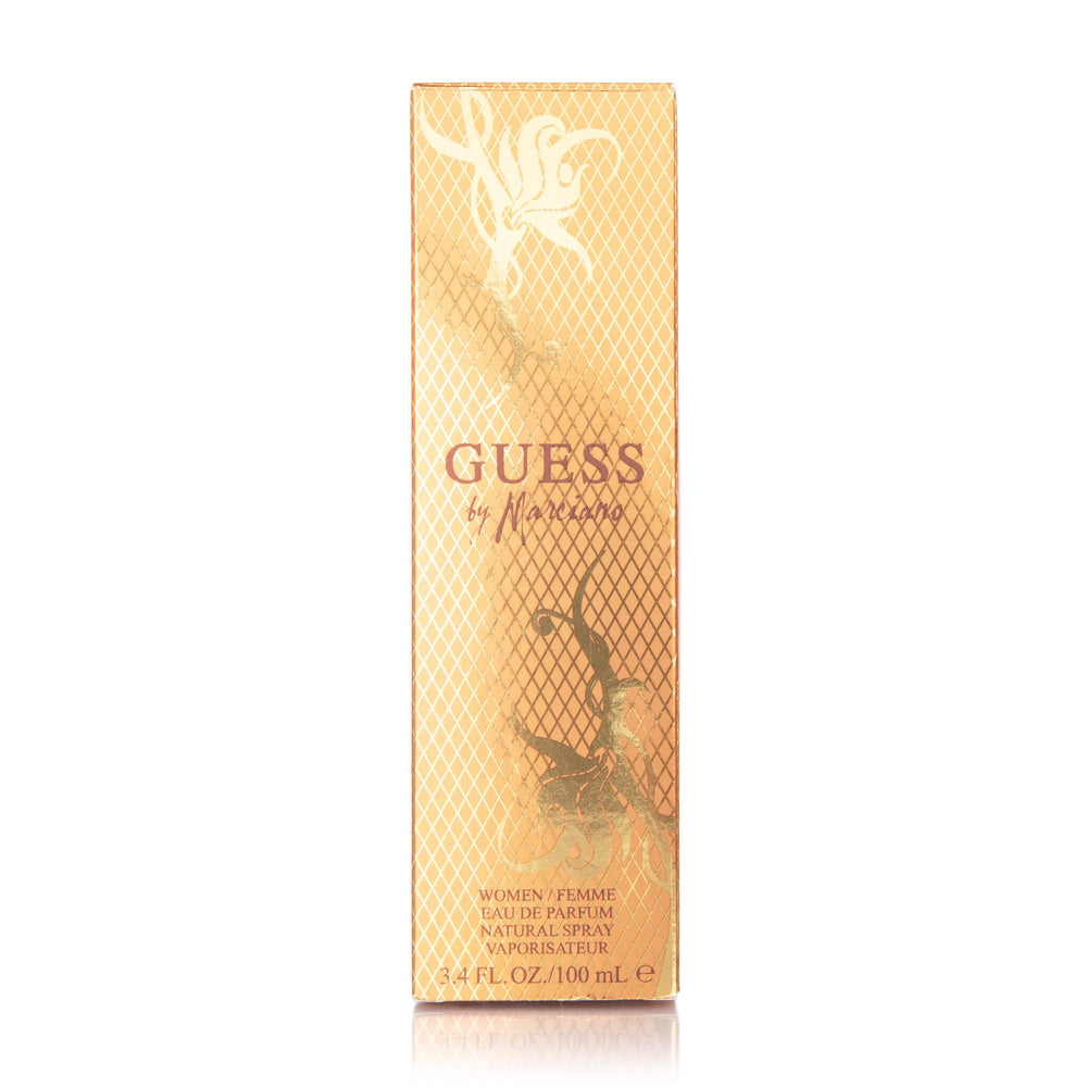 Sleek cap detail on Guess Marciano bottle
