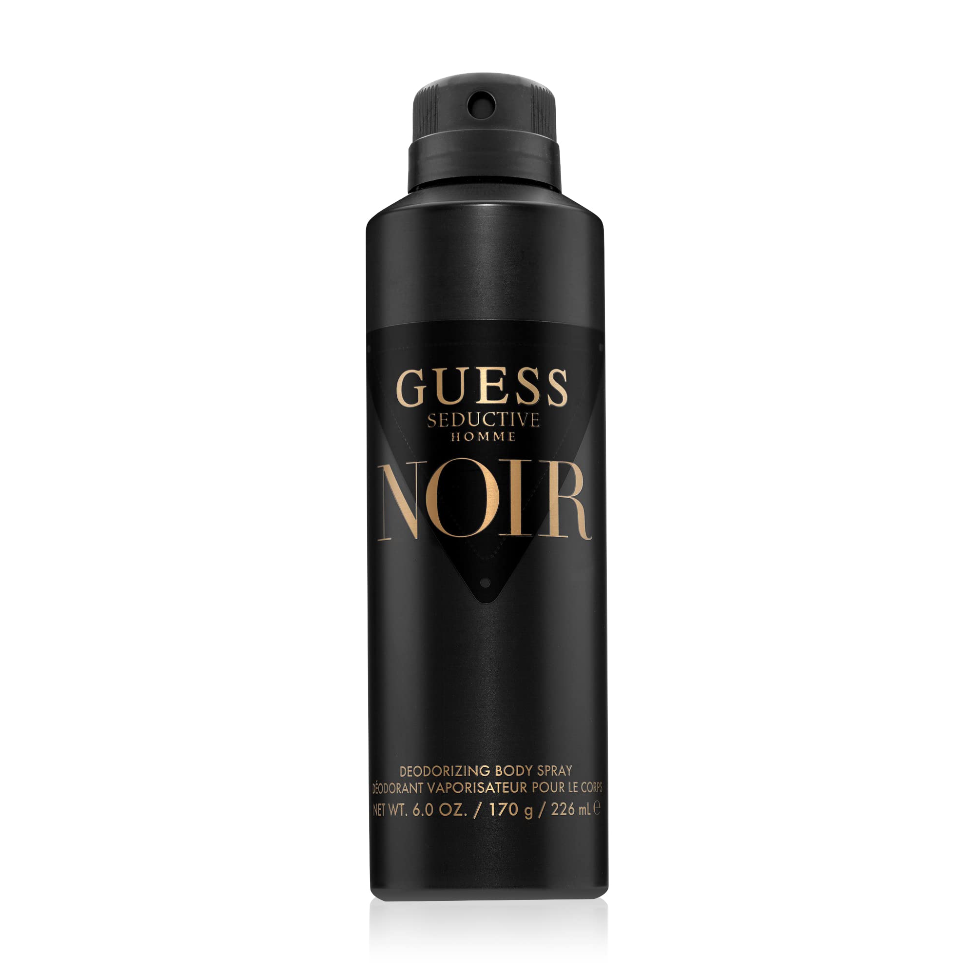 GUESS Seductive Homme Noir bottle front view for confident daily wear