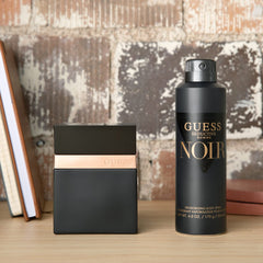 GUESS Seductive Homme Noir spray action showing easy application