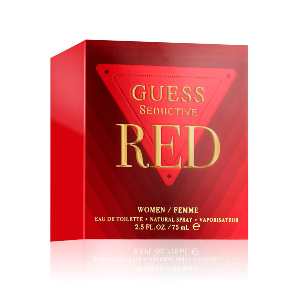 GUESS Seductive Red application mist gives even spray coverage on skin.