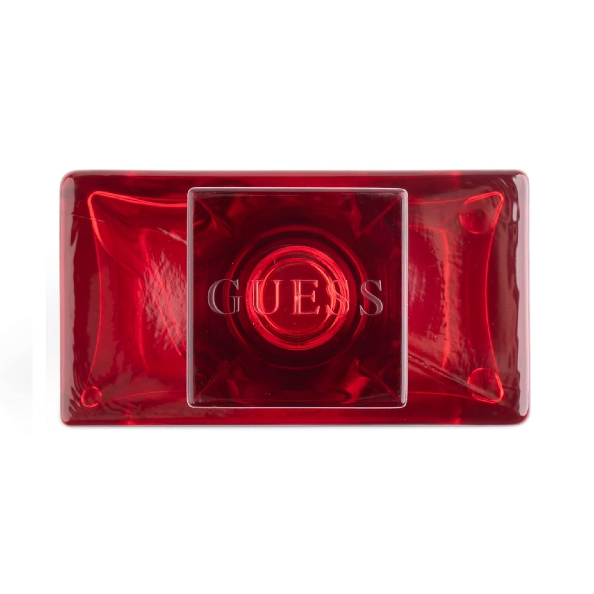 GUESS Seductive Red packaging box emphasizes premium branding and gift-ready presentation.