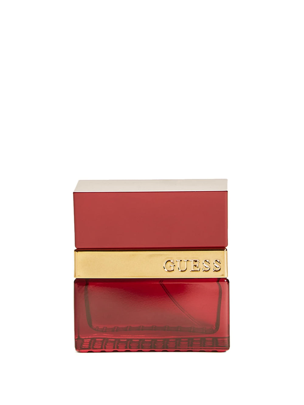 GUESS Seductive Red packaging display, premium gift-ready fragrance.