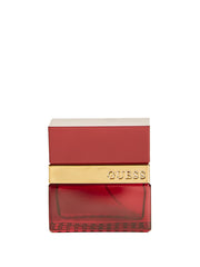 GUESS Seductive Red packaging display, premium gift-ready fragrance.