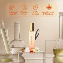 GUFMLA Vanilla Soufflé note cream highlights creamy vanilla and almond touch