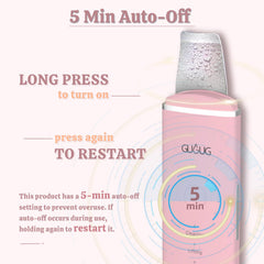 GUGUG Ionic Cleaning Mode Spatula for deeper cleansing assistance