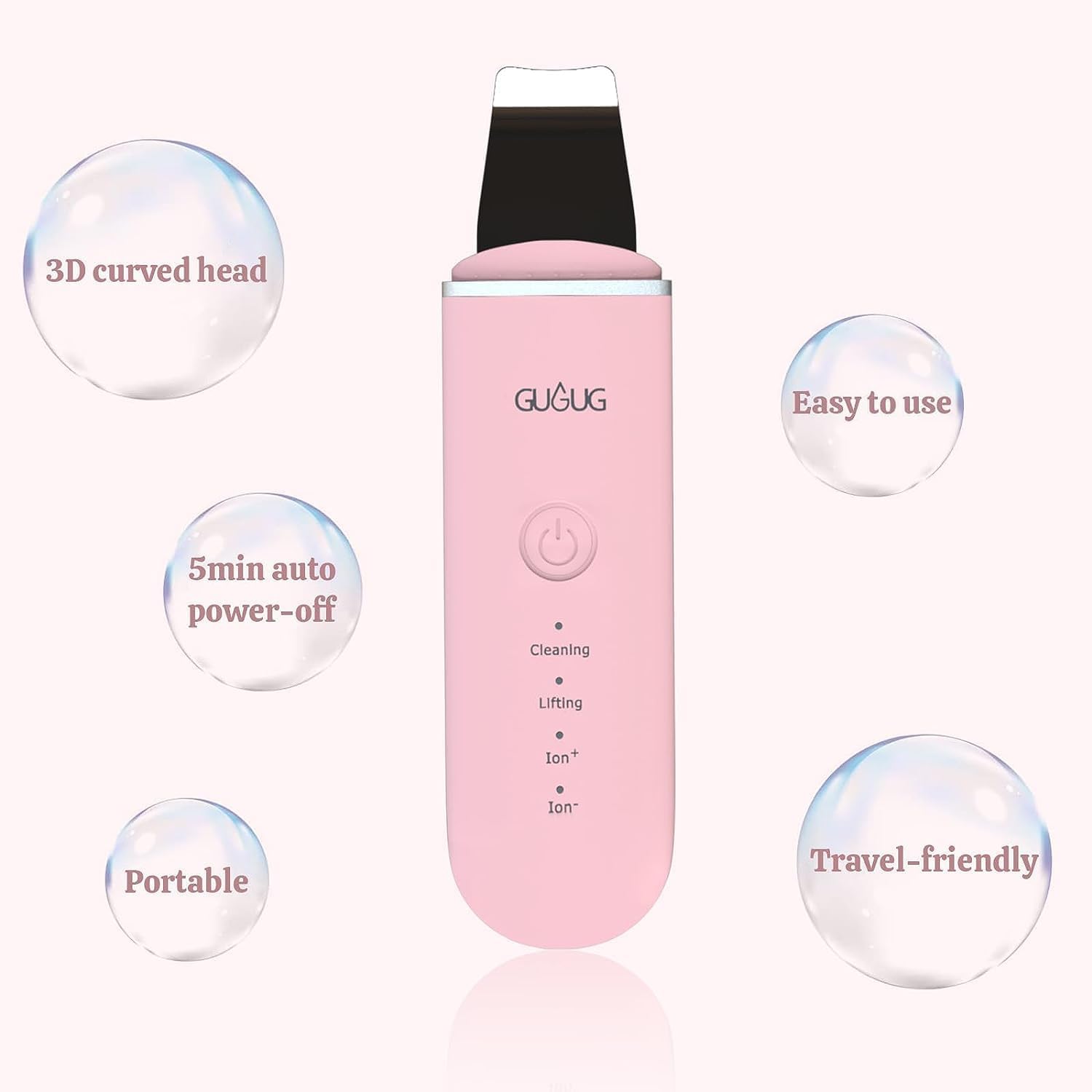 GUGUG Lifting Mode Face Massage Spatula for a relaxing treatment